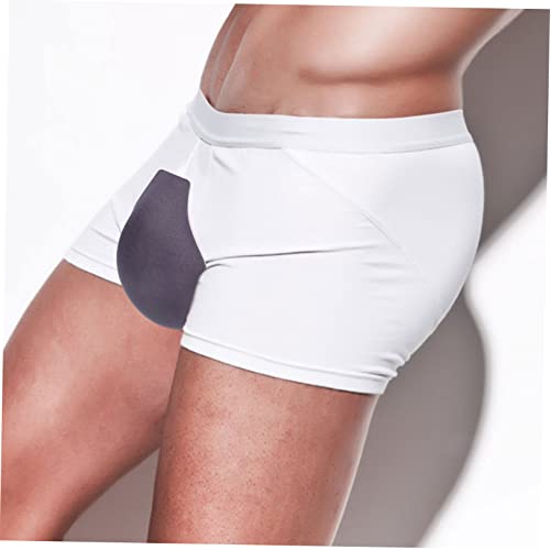 6 Pack Mens Groin Underwear Cups Swim Briefs Pads for Bulge 's Crotch Breathable and Comfortable3