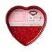 casaWare Heart Springform 10-Inch Pan, Ceramic Coated NonStick Red Granite