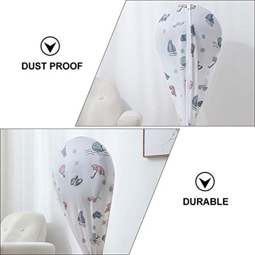 NICEXMAS Ventilador Redondo de PÃ© Tampa Ã  Prova de Poeira Ventilador ElÃ©trico Protetor de Poeira