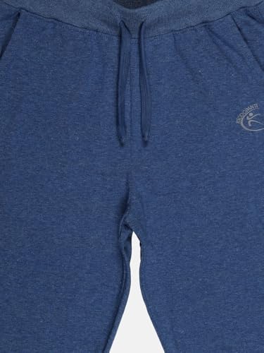 Image of KiddoPanti 100% Cotton Track Pants for Boys & Girls | Soft Single Jersey Fabric | Elastic Waist with Drawcord | Full Length with Rib Hem & Pockets | Joggers for Kids