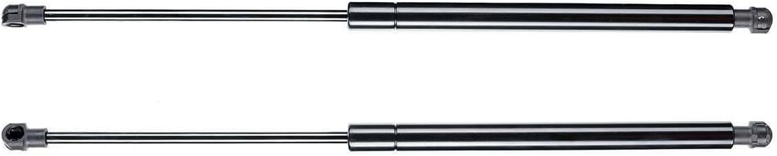 2pcs Hood Lift Supports Front Side Shock Struts Springs Black Steel Pm1050 534400W101 T-USGSM1050