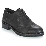 CHATATWAK Femme Derby 8AMELIANOIR37, Noir 37