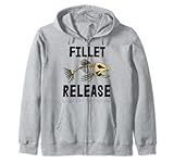 Photo Gallery fillet release - maglietta da tè scheleton fish bone tees sharp teeth felpa con cappuccio Photo Gallery fillet release - maglietta da tè scheleton fish bone tees sharp teeth felpa con cappuccio
