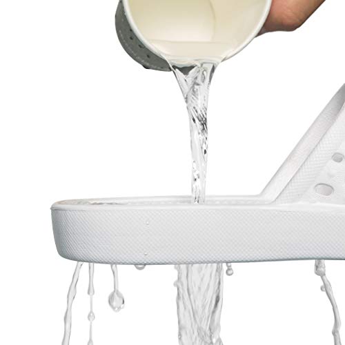 Image of WOTTE Shower Sandals Women Quick Drying Bath Slippers Non Slip Dorm Shoes