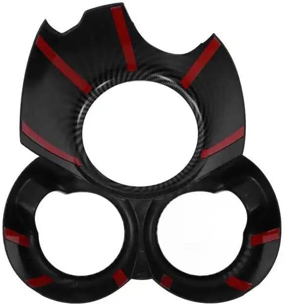 コンソールス パネルカバー ギアシフトカップホルダーカバートリム ABS 交換用クーパーハッチバック F55 F56 F57 201