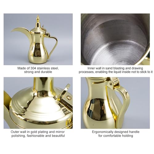 Cafetera árabe de pico de águila ideal para mudanzas y bendiciones de hogar 5