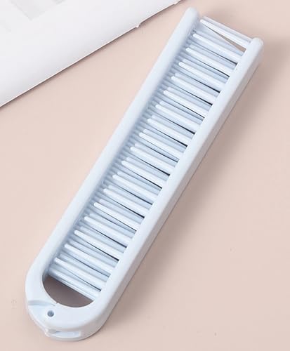 Image of Nibbler Foldable Travel Comb - Portable Hair Comb for Detangling, Scalp Massage & Anti-Static Styling (Pack 2)