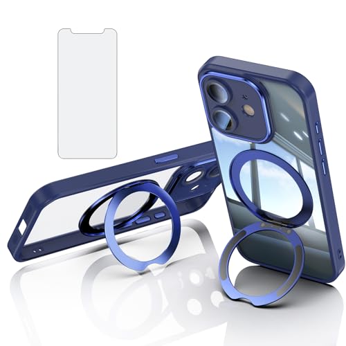Coque iPhone 12 antichoc avec béquille et protection écran en verre