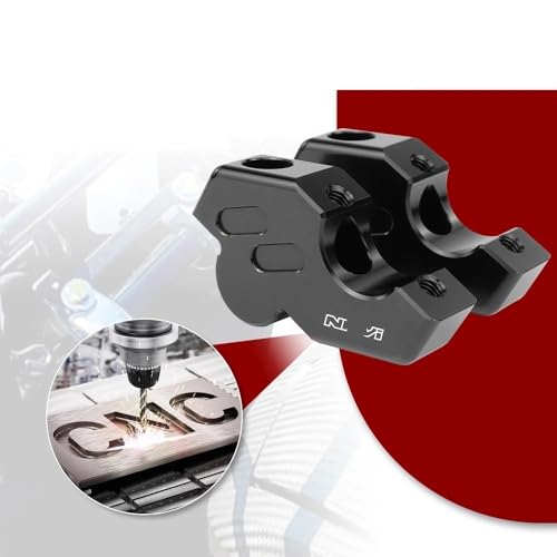 Adaptador abrazadera montaje elevadores manillar motocicleta NAVI 110 2016-2024 5