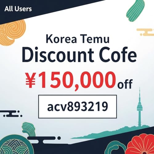 ✓Best "Korea Temu Discount Code ₩150,000 off [{"acv893219"}] For All User Titelbild