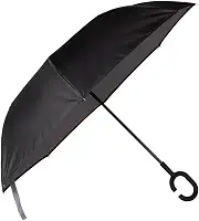 Mor - Guarda-Chuva Invertido Preto e Cinza