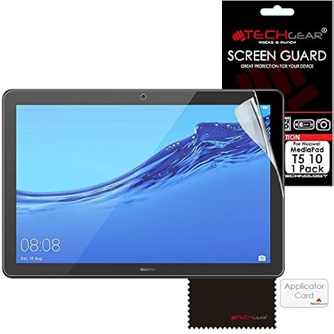 TECHGEAR Ultra Clear Screen Protector for MediaPad T5 10 Cover