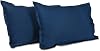 Wakefit 100% Cotton Solid 200 Tc Pillow Cover, Standard - 18 X 27 Inches, Navy Blue, 2 Pieces