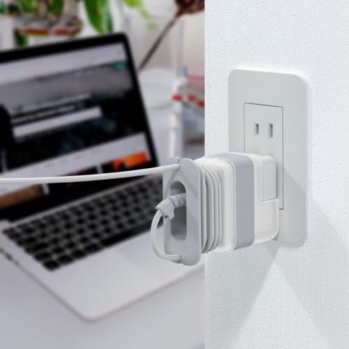 Image of Scout Case for MacBook & iPad Charger, 29w 30w 35w Apple Charger Case, Travel Cord Organizer, Apple Accessories (for Apple 29w 30w 35w Adapter) Gray