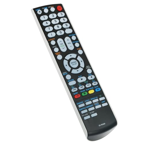 AULCMEET SE-R0329 Replacement Remote Control Fit for Toshiba LCD TV/DVD COMBINATION 19DV615DB 22DV615DB 26DV615DB
