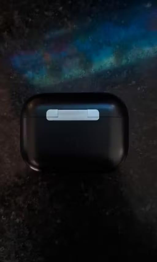 Image of 45HRS Battery, 13mm Drivers, Metallic Finish, Low Latency,ENx Tech, Fast Charge, v5.3 Bluetooth TWS in Ear Earbuds Wireless Earphones with mic (Midnight Black)