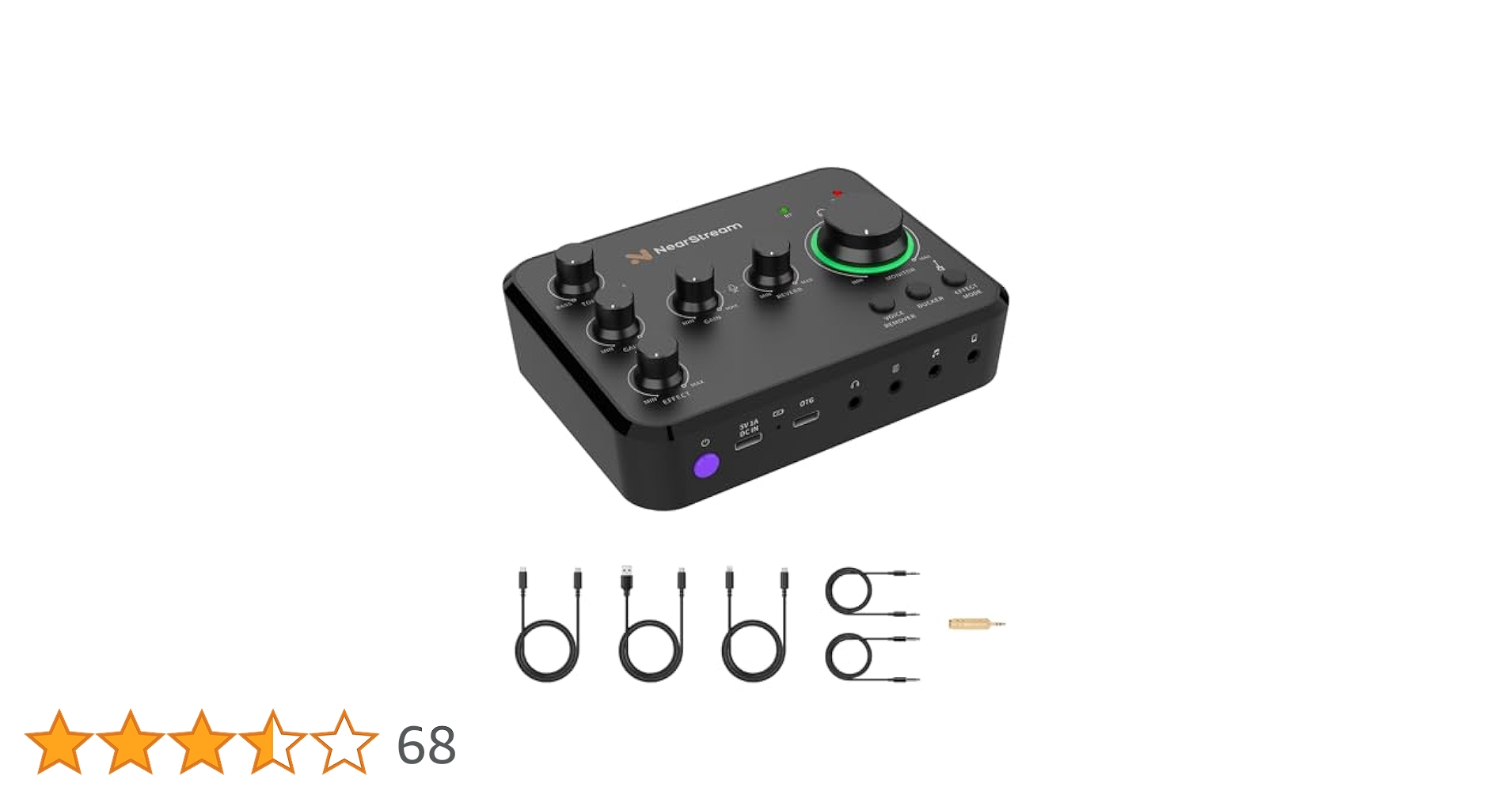NearStream オーディオミキサー オーディオインターフェース Amazon.co.jp: NearStream オーディオミキサー オーディオ