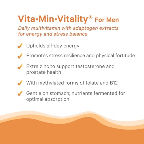 PURE SYNERGY Vita·Min·Vitality Multivitamin for Men (60 Tablets) - Image 4