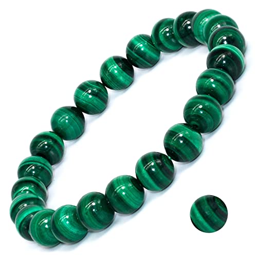 DAZCOLO 8mm Natural Gemstone Stretch...