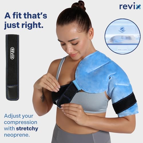 REVIX-Shoulder-Ice-Pack-Rotator-Cuff-Cold-Therapy-Wraps-for-Pain-Relief-Tendonitis-Reusable-Compression-Brace-for-Injuries-Recovery-After-Shoulders-Surgery