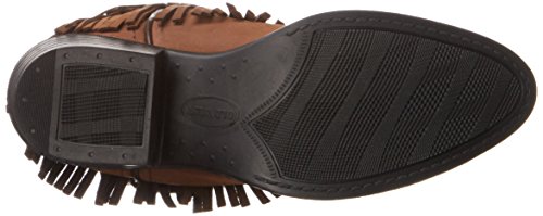 Old West Girl's 8125 Corona Leather Fringe Cowboy-Style Fashion Boots Western4