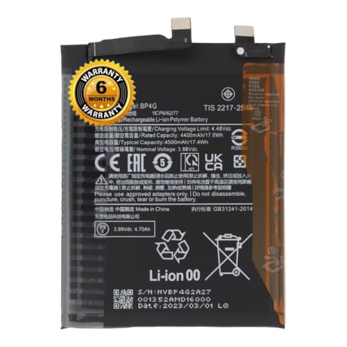 Image of Original BP4G Batery for XIA0MI Mi 13 Lite, 4400 mAh, Battery with 6 Month Warranty**** (MAR97)