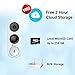 EZVIZ WiFi Video Doorbell, Night Vision, Two-Way Talk, PIR Motion Detection, Weather Proof, 180° Vertical FOV, Free 3-hour Cloud Storage(DB1)