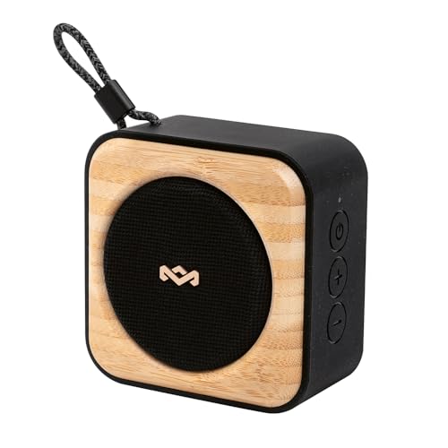 Marley Roots Enceinte Bluetooth - Petite Enceinte Bluetooth Portable pour Voyage & Exterieur, Waterproof IP67, 10h De Musique - Haut Parleur sans Fil pour...