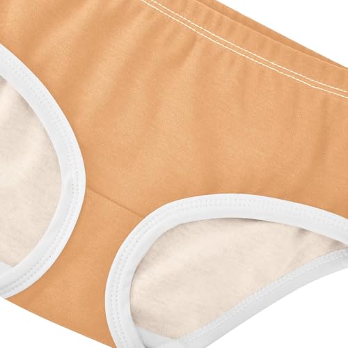 Joisal Sand Brown Girl Panties Cute Girls Underwear Toddler Cotton Aesthetic Kids Briefs Undies 2t4