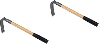 Housoutil 2 Pçs Ferramentas De Escavação Ferramentas Manuais Ferramentas Domésticas Enxada Enxada De Jardim Extrator De Capina Manual Capina De Jardim Acessórios De Capina De Jardim Prático