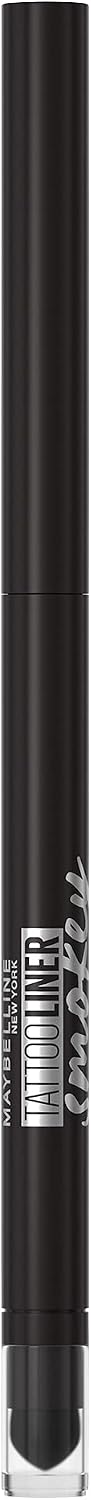 Maybelline Tattoo Liner Smokey Gel Pencil Eye Liner, Long Lasting, Fade-Proof & Waterproof Formula 01 Smokey Black