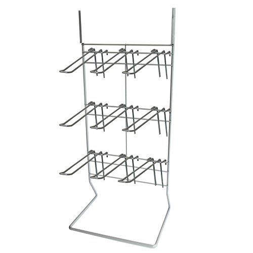 GERSO Thekenständer mit 9 Blisterhaken und Plakathalterung