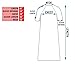 5XL Hospital Gown Oversized Hospital Gown Washable Patient Robe with Back Ties Reusable Big Size Hospital Gown - 3 Pack