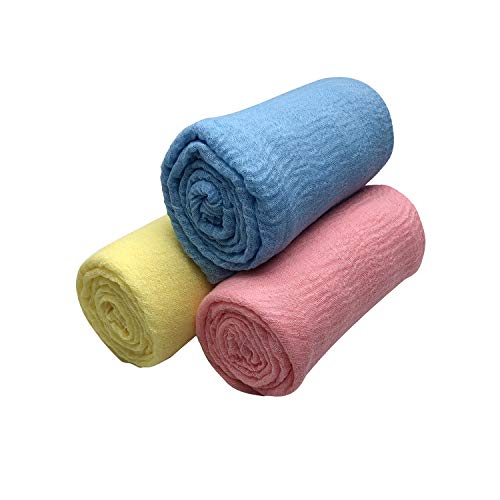 MANSHU 3PCS Women Soft Scarf Shawl Long Scarf, Scarf and Wrap, Big Head Scarf E - Thumbnail 2