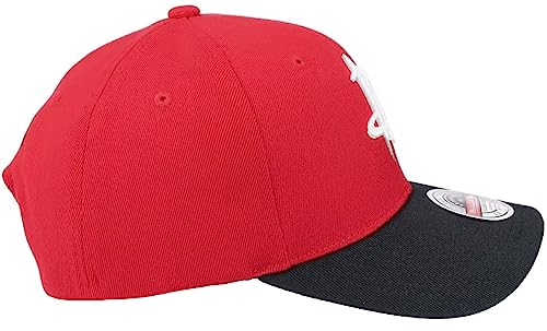 Mitchell & Ness Houston Rockets Gorra Snapback Ajustable Roja miniatura 4