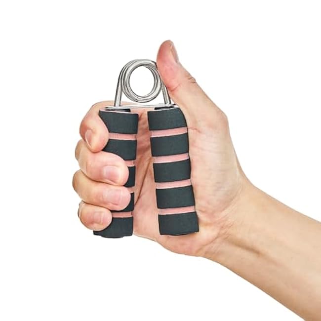 Pro Impact Heavy Duty Hand Grip Strengthener ¨C 2 Pack Hand Exerciser for Men & Women ¨C Adjustable Resistance Hand Gripper for Finger, Wrist, Forearm Workout ¨C Soft Foam Non-Slip Grip