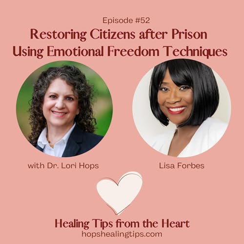 Page de couverture de Restoring Citizens after Prison Using Emotional Freedom Techniques. Lisa Forbes and Dr. Lori Hops.