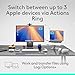 Logitech MX Master 4 for Mac, Ergonomic Bluetooth Mouse with Advanced Performance Haptic Feedback, Ultra-Fast Scrolling, USB-C Charging, MacOS, iPadOS, Windows - Space Black