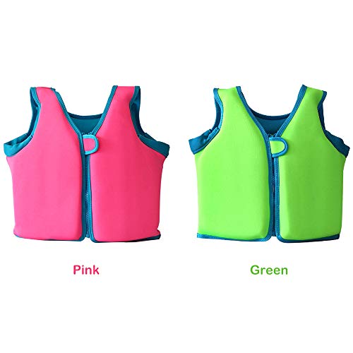 DECDEAL Colete salva-vidas infantil colete salva-vidas de natação para meninos e meninas