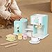Imagen de Amagogo Juguete de cafetera de Madera para niños Toy para Edad de 3+ Decoraciones Lisas Artesanía de Accesorios fáciles de Limpiar Jugo de Aparato de Cocina