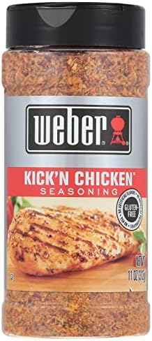 Weber Kick'n Chicken Seasoning, 11 oz