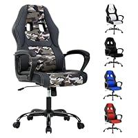 Ergonomic Gaming Chair - High Back & Armrest Computer Chair with 360 Swivel, Heavy Duty & Perfect for Adults, Teens & Kids
