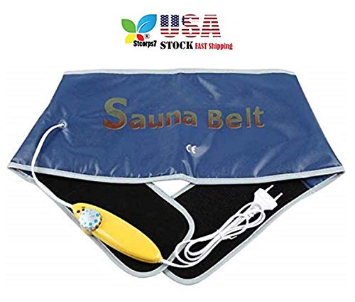 STCorps7 Slimming Belt, Electric Sauna Belt Heating Health Care Body Massager for Weight