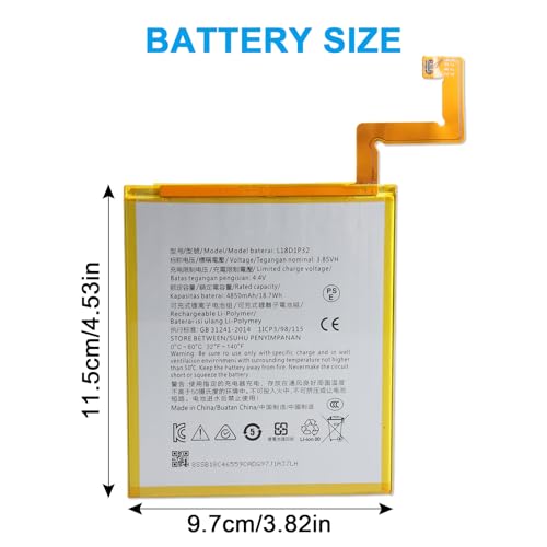 Batería para Lenovo Smart Tab M10 que soluciona los problemas de carga y apagado 2