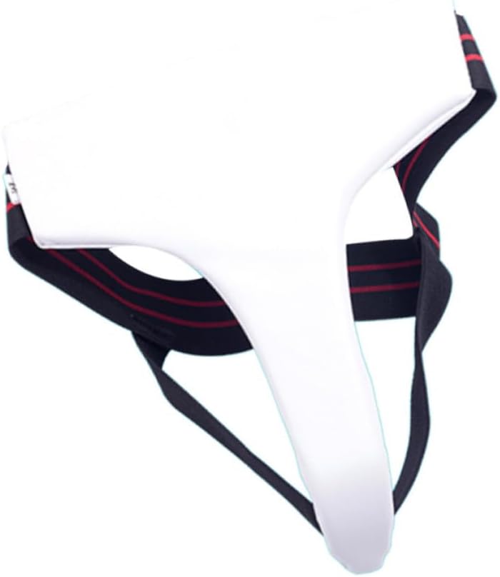 ibasenice Groin Guard Pu Leather Material with Ergonomic Design Crotch Protector Highly Elastic Straps , and Long Durability Women Taekwondo Boxing for Martial Arts Training