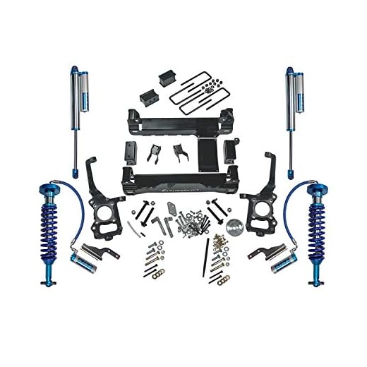 SUPERLIFT | K129KG | 6" Lift Kit - Complete Lift Kit with Front King Coilover & Rear King Shocks | Fits 2015-2020 Ford F-150 4WD