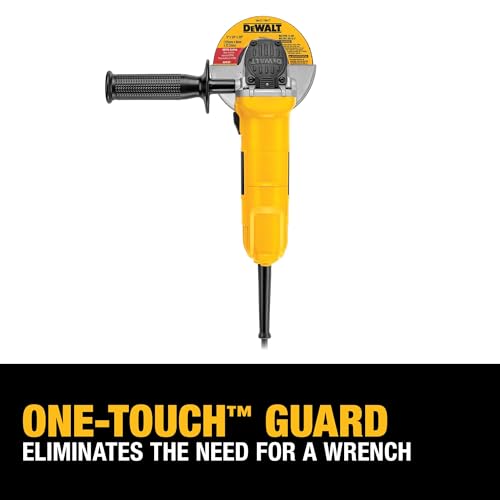 DEWALT Angle Grinder, One-Touch Guard, 4-1/2 -Inch (DWE4011) - image 8