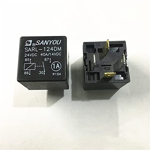 Relé automotriz SARL-124DM 24V 40A 4 pin interruptor de potencia para circuitos de vehículos