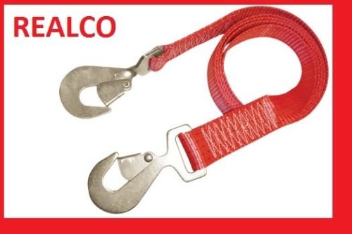 10 m fettuccia di traino, con moschettone