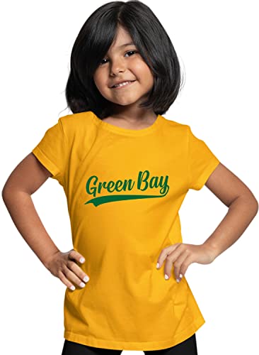 Go All Out City of Green Bay Wisconsin Pride Fashion Script Mens Women Youth T-Shirt